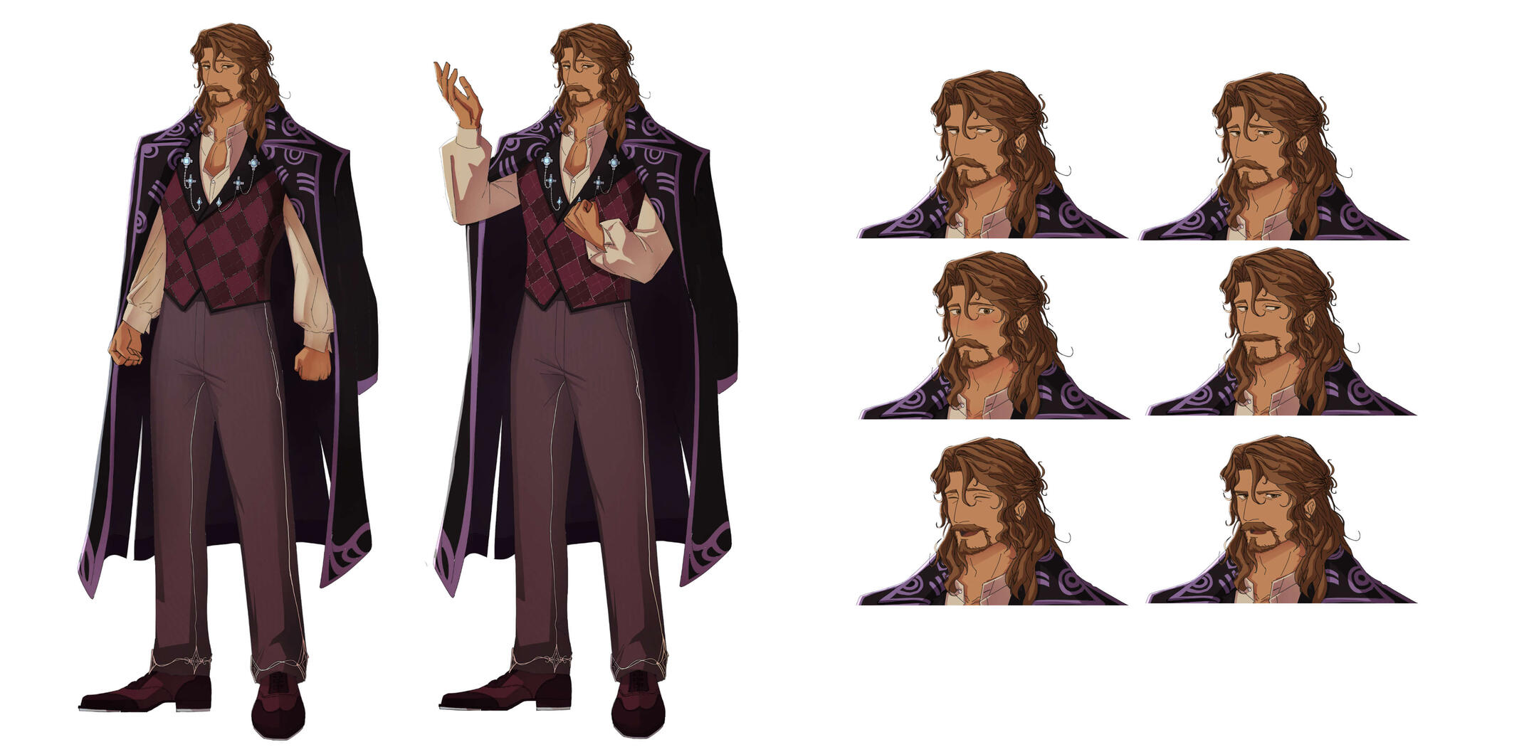 Nanoreno 2026 Villain Sprite Sheet